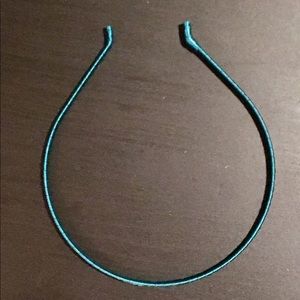 J. Crew Accessories - NWOT- J.Crew teal silk wrapped headband J. Crew Accessories - NWOT- J.Crew teal silk wrapped headband